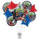 The Avengers Unite Foil Balloon Bouquet, 5pc - Marvel